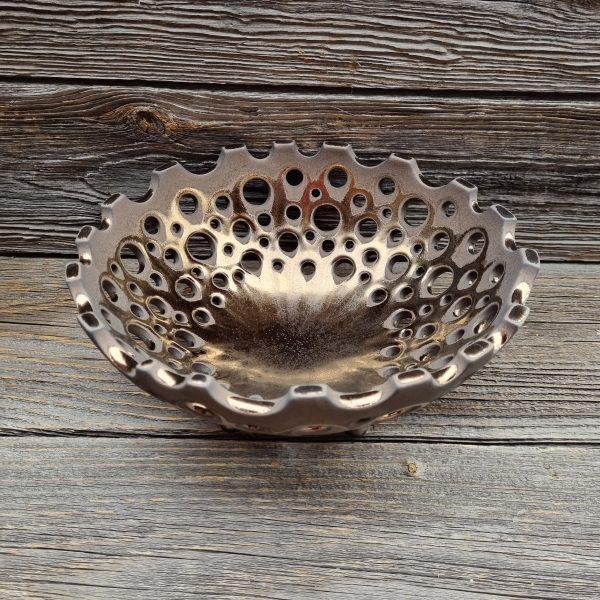 Vaisinė „Metalinė” Keramikiniai indai