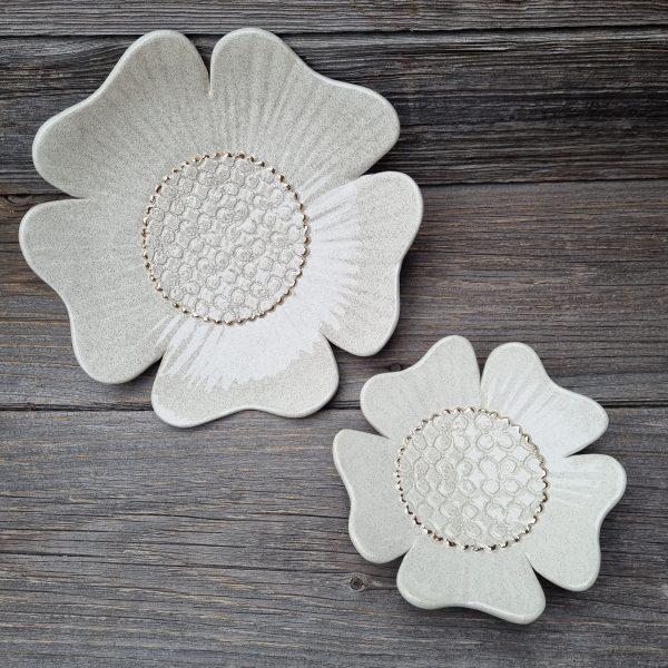 Saldaininė „Gėlė Šerkšnota“ Keramikiniai indai